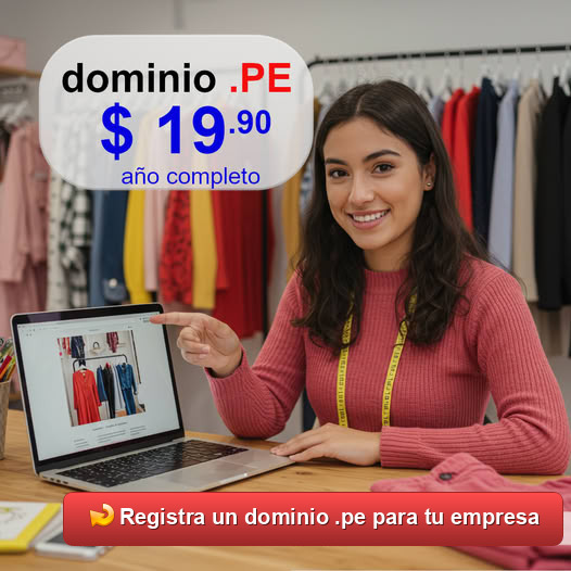 registra un dominio .pe para tu emprendimiento